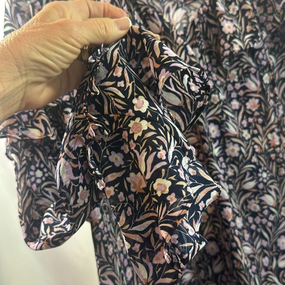 J Crew Ruffle Chiffon Top - Picture 6 of 11